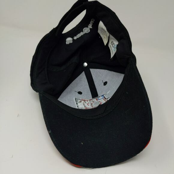 NCAA Final Four 2015 Strapback Hat Indianapolis Black & Red Embroidered Logo - Picture 8 of 10